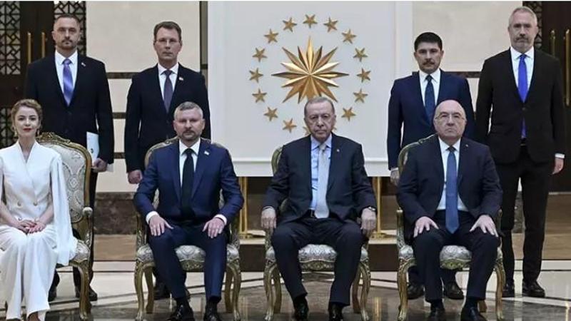 Cumhurbaşkanı Erdoğan’a, Belarus, Brezilya, Ekvator, Gürcistan ve Vietnam büyükelçilerinden güven mektubu