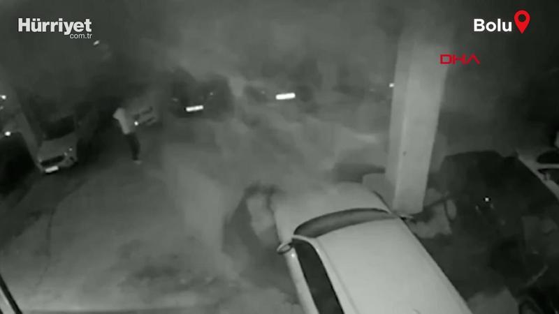 78 kişinin öldüğü yangın faciası; çalışanlar, otel sahiplerinin araçlarını kurtarmaya gitmiş: O anlar kamerada