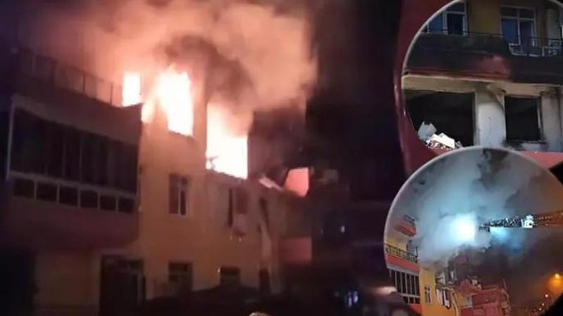 Apartmandaki patlamanın nedeni, doğal gaz borusunun kesilmesiyle oluşan gaz kaçağı