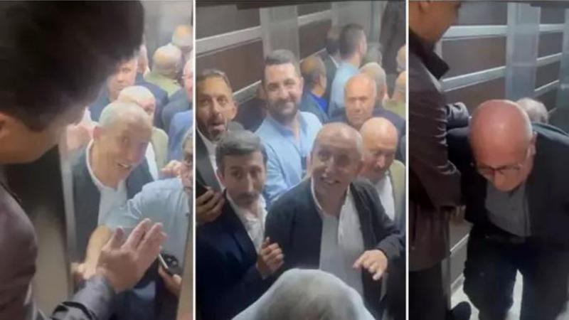 Düğüne gelen davetliler asansöre 10 kişi binince mahsur kaldılar