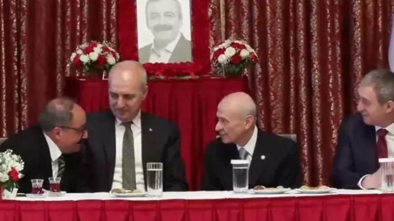 MHP Genel Başkanı Devlet Bahçeli, Sırrı Süreyya Önder’in taziye programı için Meclis’te