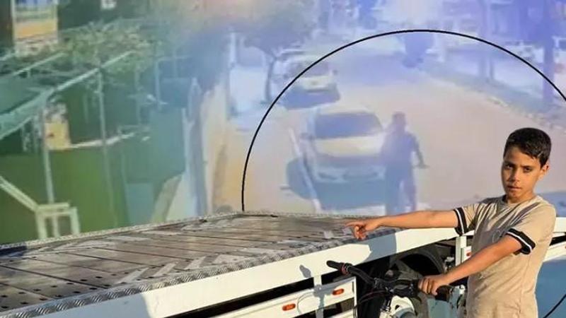 Tiktok’da gördüğü görüntüyü çekici üzerinde deneyen çocuk ölümden döndü: O anlar kamerada