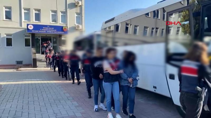 İBB operasyonunda gözaltına alınanlar adliyeye sevk edildi
