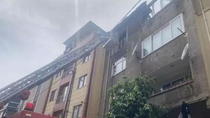 İstanbul'un göbeğinde korkutan yangın