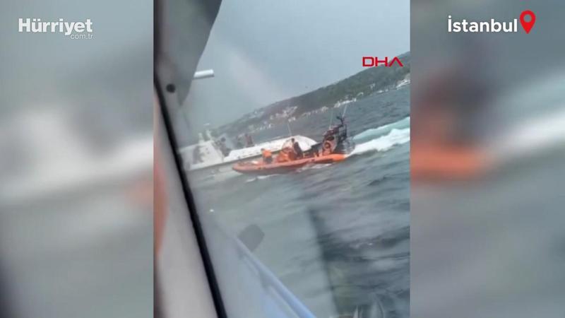 İstanbul Boğazı'nda korkutan anlar... 10 yaşındaki kız vapurdan denize düştü