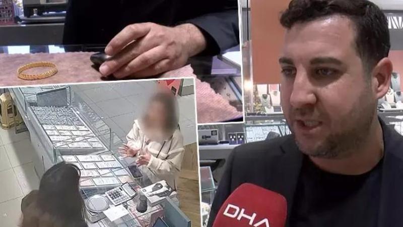 Büyükçekmece’de ayarı yükseltilen altın bilekliği 159 bin liraya sattı, gerçek altın eritilince ortaya çıktı