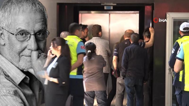 İlhan Şeşen’in cenazesi asansörde mahsur kaldı