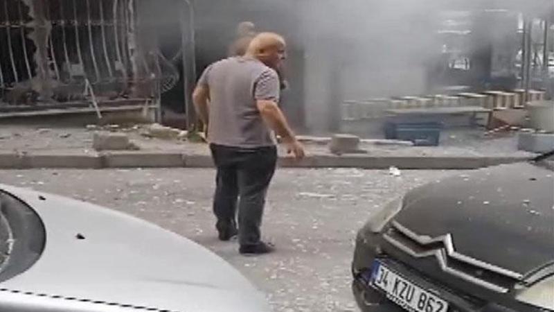 Güngören'de büfede patlama