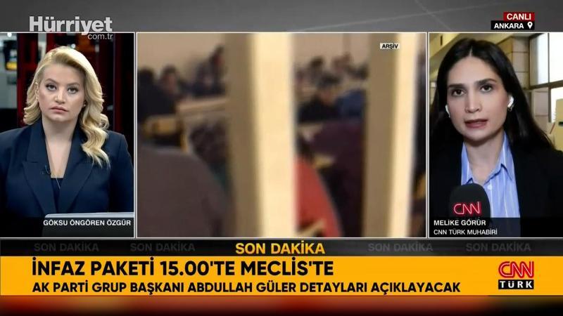 İnfaz paketi TBMM’ye sunuluyor
