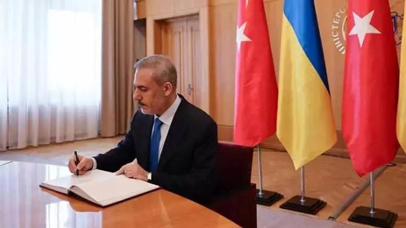 Dışişleri Bakanı Fidan ile Ukrayna Dışişleri Bakanı Sibiha ortak basın toplantısı düzenledi