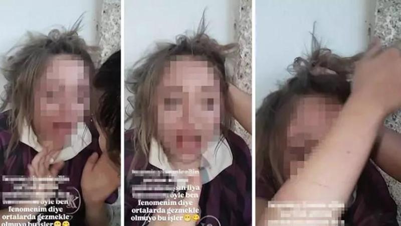 Alıkoydukları kadını darbedip özür dilettiler, o anları sosyal medyada paylaştılar