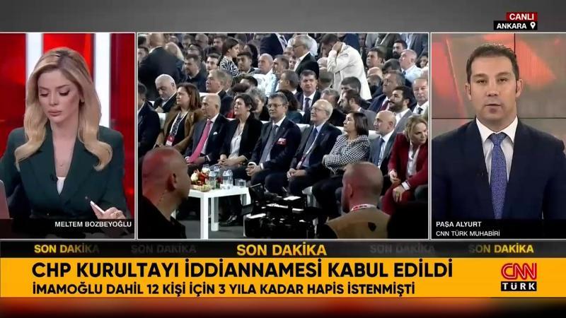 CHP kurultayı iddianamesi kabul edildi