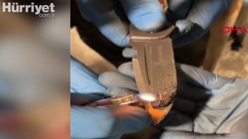 Kömüre emdirilmiş, 1 ton 870 kilogram metamfetamin ele geçirildi
