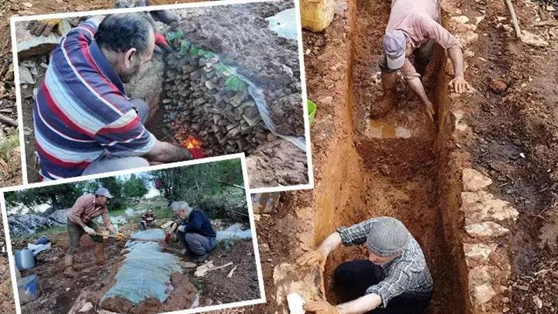 Toprağın içinden çıkarıp yakıyorlar: Yılda sadece 80 kilo elde ediliyor