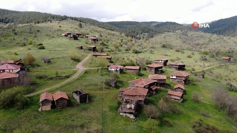 Kastamonu'nun tarihi köy evleri güzelliğiyle büyülüyor