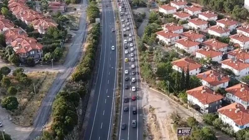 Muğla'da tatilcilerin dönüş yolculuğu başladı