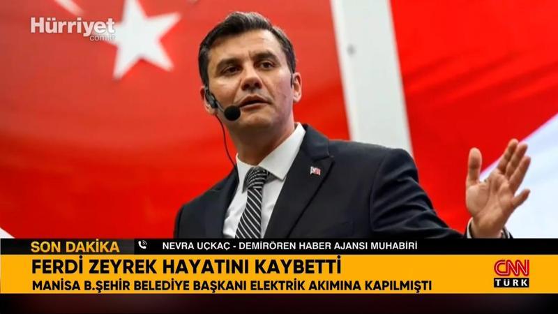 Manisa Büyükşehir Belediye Başkanı Ferdi Zeyrek hayatını kaybetti