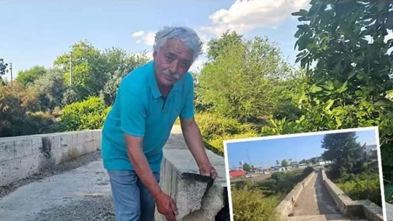 Tarihi köprünün taşları, mangal ateşiyle zarar gördü