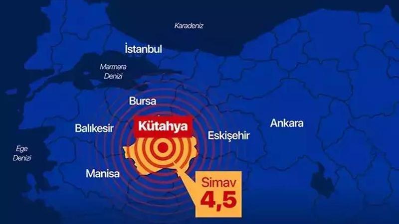 Simav'da son 1,5 ayda yaklaşık 1250 sarsıntı kaydedildi