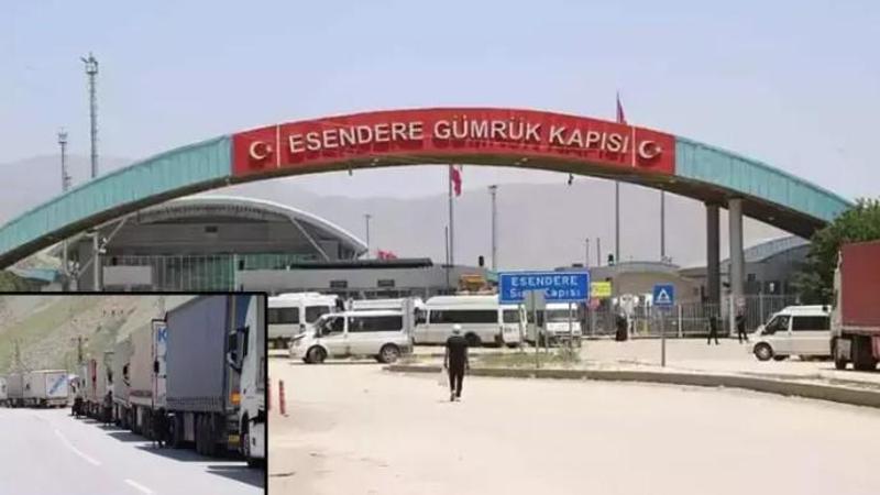 İran’a açılan sınır kapısında TIR kuyruğu