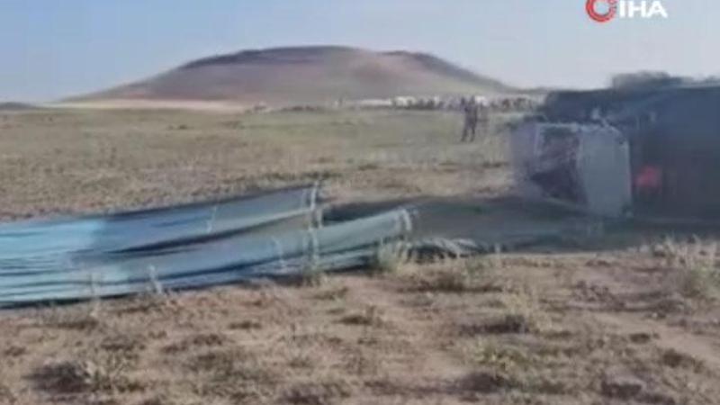 Aksaray Ihlara Vadisi’nde iki sıcak hava balonu düştü