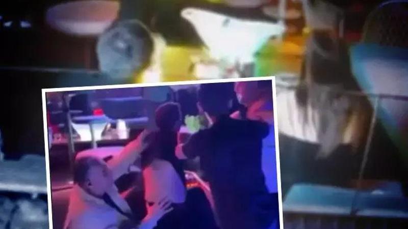 İstanbul'daki otelde eğlence kötü bitti! Yan masaya sıçradı, olanlar oldu