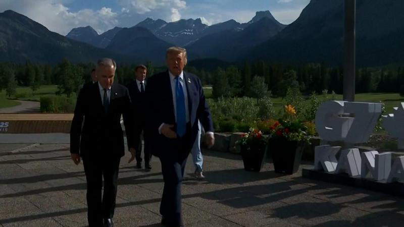 Trump, G7 zirvesinden erken ayrıldı
