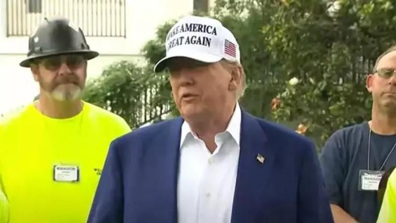 ABD Başkanı Donald Trump, basın açıklaması yaptı