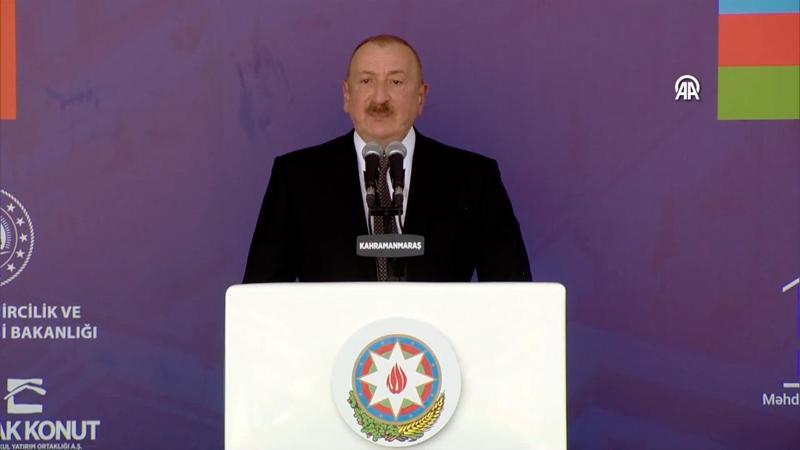Azerbaycan Cumhurbaşkanı Aliyev: Bu, güçlü Türkiye’nin tezahürüdür