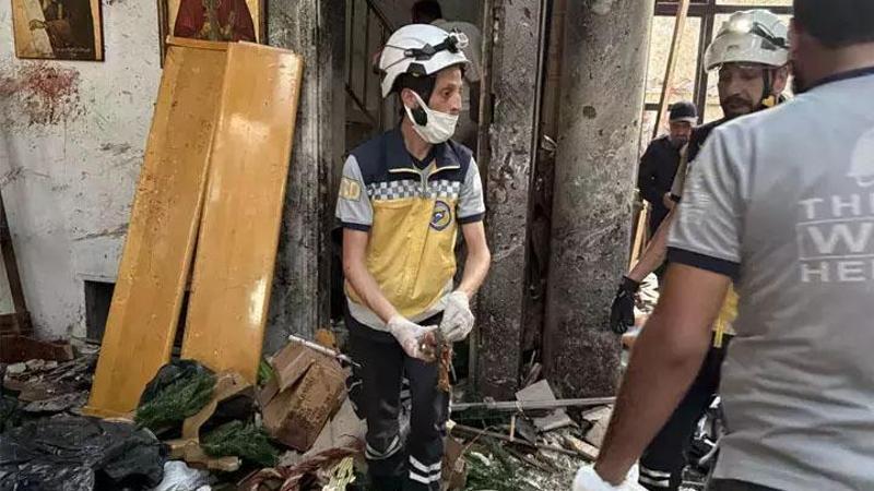 Suriye'de DEAŞ kiliseye saldırdı: 15 ölü