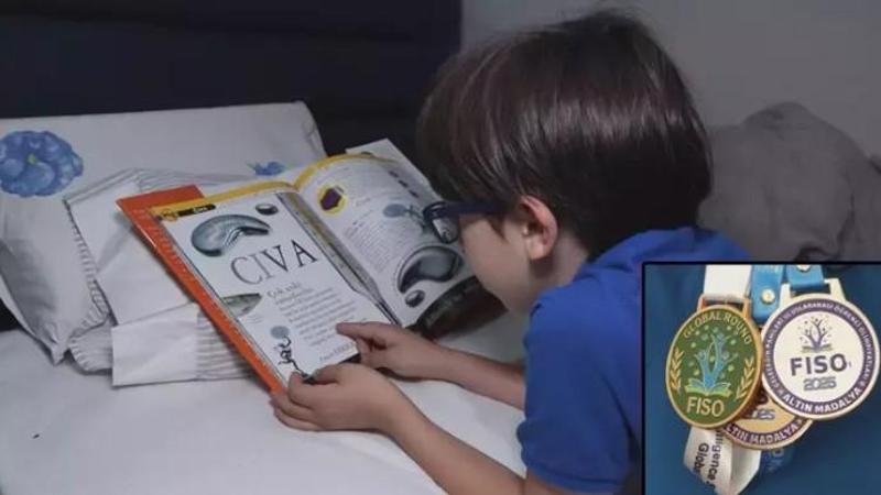 7 yaşında matematikte dünya şampiyonluğunu kazandı