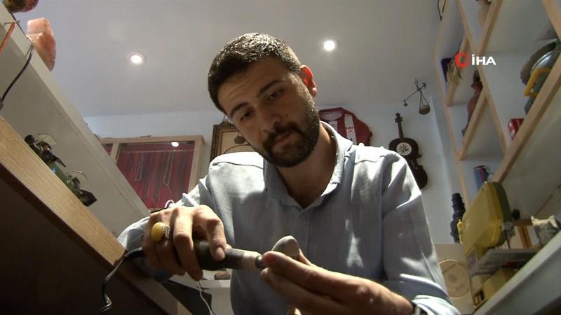 Unutulmaya yüz tutmuş zihgir yüzüğü yaşatılmaya çalışılıyor