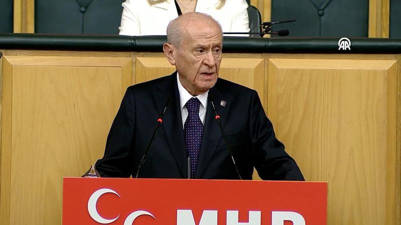 Devlet Bahçeli 5 ay sonra Meclis kürsüsünde konuştu