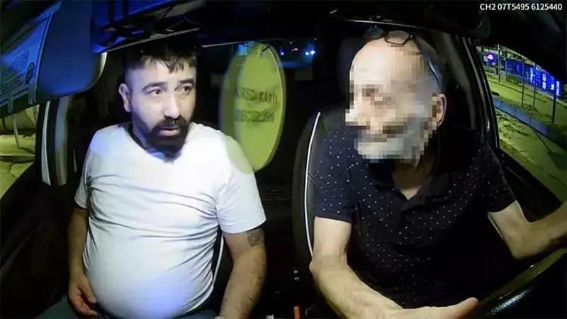 Şoföre saldırıp taksiyi gasbetti, 9 kilometre sonra kaza yapınca yakalandı!