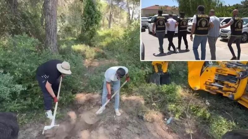 7 yıldır kayıp olan kadını eşi öldürmüş... Cesedi ormana gömdüğünü itiraf etti, yeri gösterdi