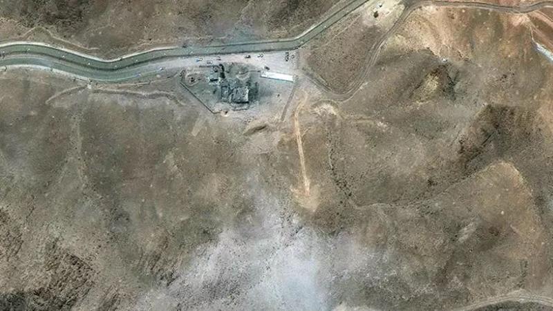 Uydu fotoğrafları yayınlandı... ABD saldırıları sonrasında İran'ın Fordo nükleer tesisinde oluşturduğu hasar