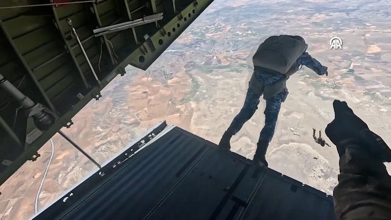 Anadolu-2025 Özel Kuvvet Tatbikatı devam ediyor! Nefes kesen görüntüler