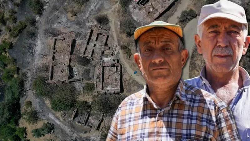Ödemiş'teki yangın hayalet köye dönüştürdü! 'Üzerimizdeki elbiselerle kaldık, tam bir kaostu'