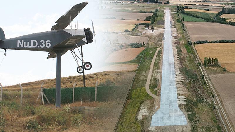 Türkiye’nin ilk ilçe havaalanıydı... Yeniden hayat buluyor