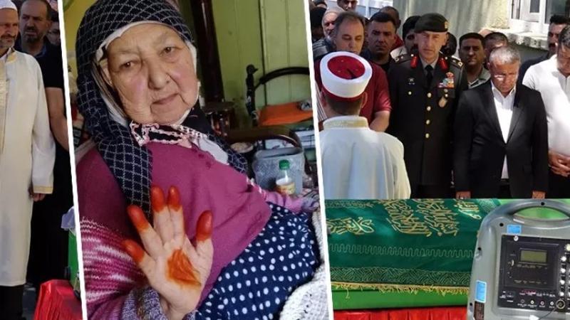Şehit annesinin son isteği yerine getirildi
