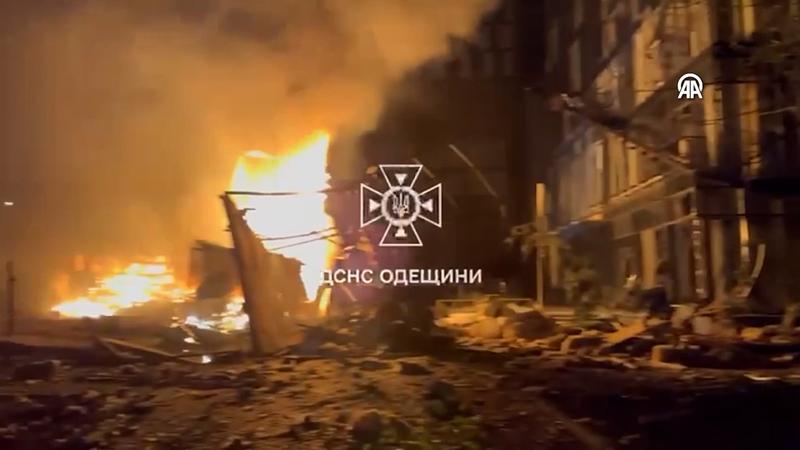 Rusya'dan Odessa'ya hava saldırısı