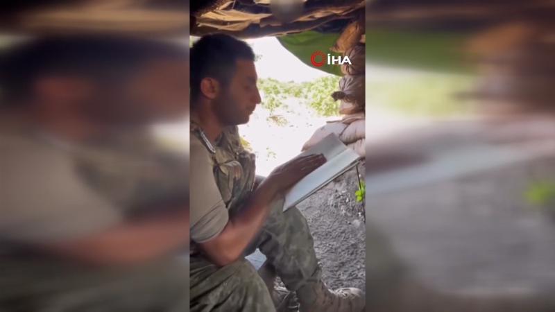Bitlisli şehit Piyade Sözleşmeli Er Celalettin Uyanık’ın “Şehit Olursam Paylaş” dediği görüntüleri yürek dağladı