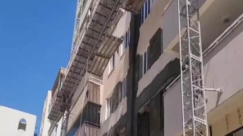 Kahramanmaraş'ta feci olay: İskele kırıldı, işçiler yere düştü: 2 kişi hayatını kaybetti