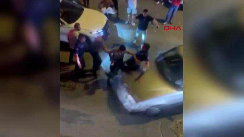 Firari hükümlüye yönelik düzenlenen operasyonda otomobille polise çarptı!