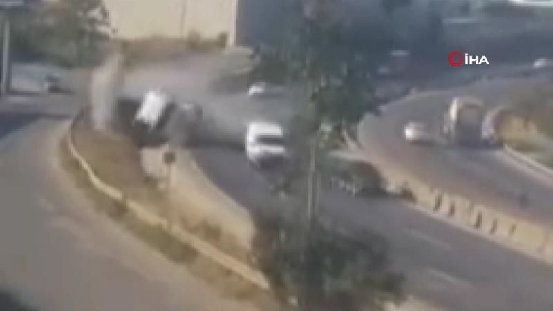 Kocaeli’de 5 kişiyi hayattan koparan kazanın yeni görüntüsü ortaya çıktı