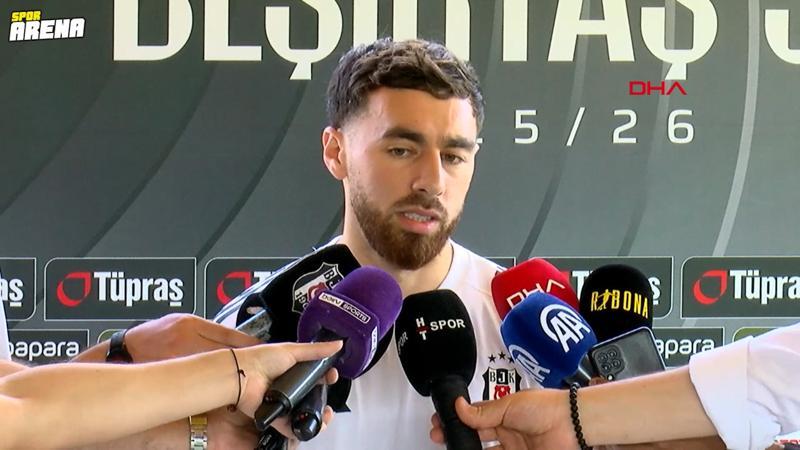 Orkun Kökçü: 'Dünya yıldızı olduğum için değil, Beşiktaşlı olduğum için böyle muhteşem bir karşılama yapıldı!'