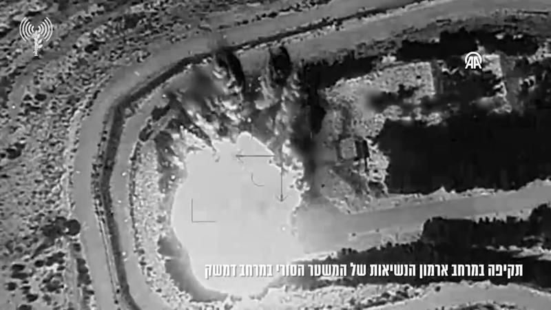 İsrail Şam'ı vurdu!