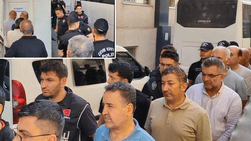 HAKMAR ve TATBAK'a operasyon... Şüpheliler adliyeye sevk edildi