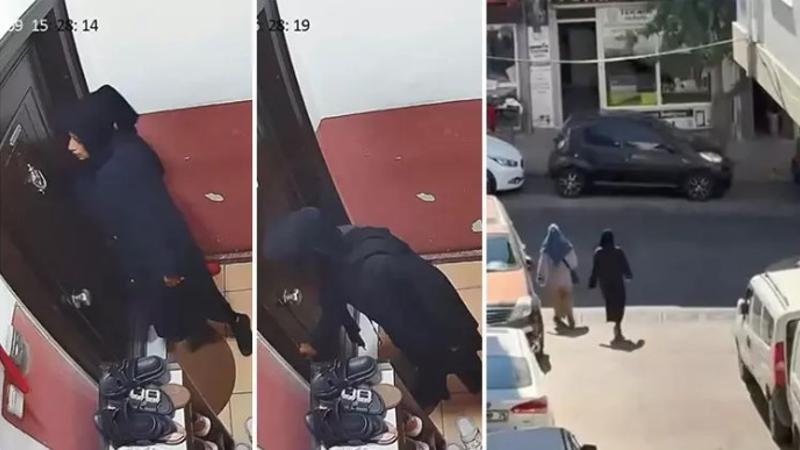 Kağıthane’de önce dairenin kapısını dinledi sonra kartla açmaya çalıştı; ses duyunca kaçtı