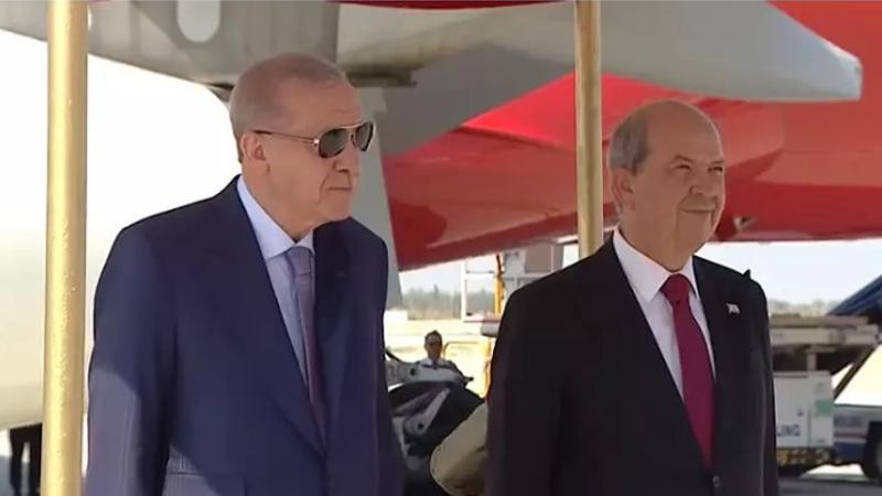 Cumhurbaşkanı Erdoğan, KKTC’de